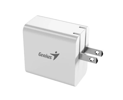 CARGADOR DE PARED GENIUS RS2 PD-65AC | 65W | 2 SALIDAS