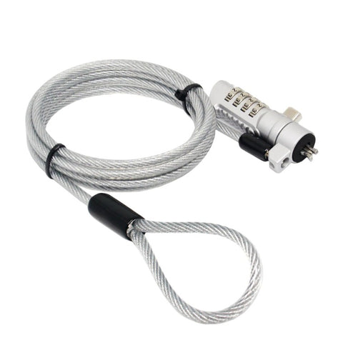 CANDADO DE SEGURIDAD UNNO PARA LAPTOP KL6010SV- SIN LLAVE