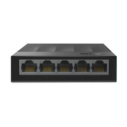 SWITCH TP LINK LS1005G 5 PUERTOS GIGABIT 10/100/1000 MBPS NO ADMINISTRABLE NEGRO