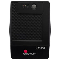UPS SMARTBITT SBNB1800 1800VA 900W UPS LINEA INTERACTIVA 120VAC AVR USB 8 TOMAS NEGRO