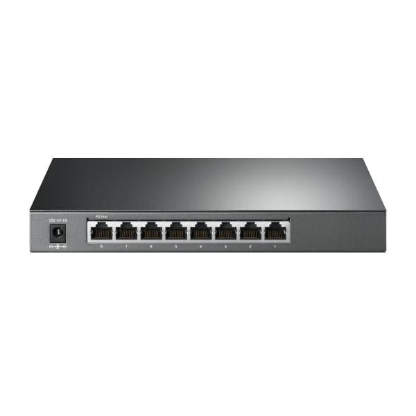 SWITCH TP LINK TL-SG2008 8 PUERTOS GIGABIT 10/100/1000 MBPS JETSTREAM SMART MANAGED ADMINISTRABLE GRIS