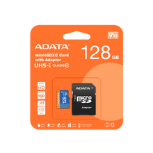 MEMORIA MICRO SD 128GB CLASE 10 ADATA AUSDX128GUICL10A1-RA1