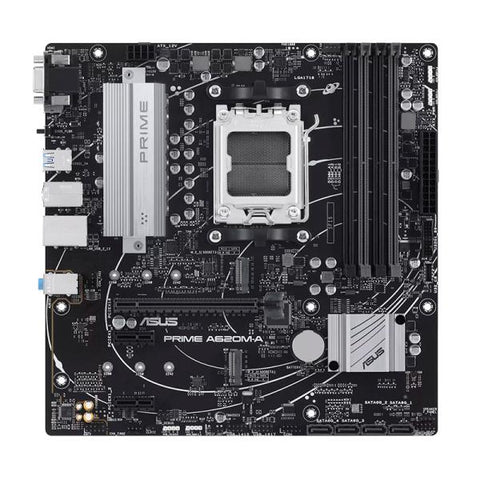 TARJETA MADRE ASUS PRIME A620M-A-CSM AM5 MICRO-ATX DDR5 NEGRO