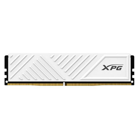 MEMORIA RAM PC 16GB ADATA XPG AX4U320016G16A SWHD35G DDR4 3200 MHZ CL16 1.35 V GAMMIX D35 WHITE. DISIPADOR BAJO PERFIL. XMP 2.0 DIMM 288 PINES BLANCO