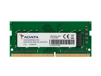 MEMORIA RAM LAPTOP 8GB DDR4 3200MHZ ADATA AD4S32008G22-SGN