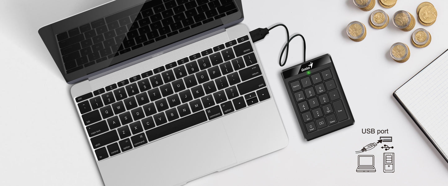 TECLADO NUMERICO GENIUS NUMPAD 110 USB