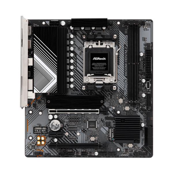 TARJETA MADRE ASROCK B650M-HDV/M.2 AM5 MICRO-ATX DDR5 NEGRO