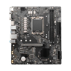 TARJETA MADRE MSI PRO H610M-G DDR4 LGA MATX DDR4 1700 911-7D46-097 NEGRO