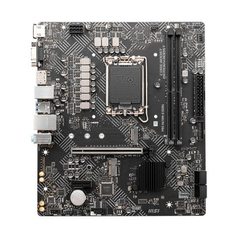 TARJETA MADRE MSI PRO H610M-G DDR4 LGA MATX DDR4 1700 911-7D46-097 NEGRO