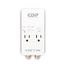 PROTECTOR DE VOLTAJE CDP R-SS2TV-WM 1800W 2 TOMAS SUPRESIÓN DE SOBRECORRIENTE Y SOBRE VOLTAJE RETARDO DE ENERGÍA SELECCIONABLE BLANCO