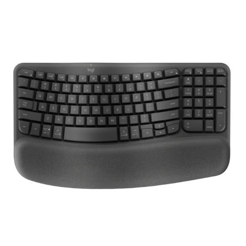 TECLADO LOGITECH ERGO WAVE KEYS INALÁMBRICO BLUETOOTH ESPAÑOL 920-012278 NEGRO