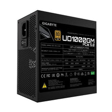 FUENTE DE PODER GIGABYTE GP-UD1000GM PG5 REV 1000W  80 PLUS GOLD FULL MODULAR ATX NEGRO