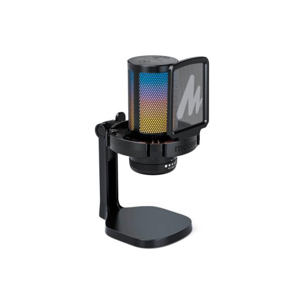 MICRÓFONO GAMING RGB MAONO DGM20 USB NEGRO
