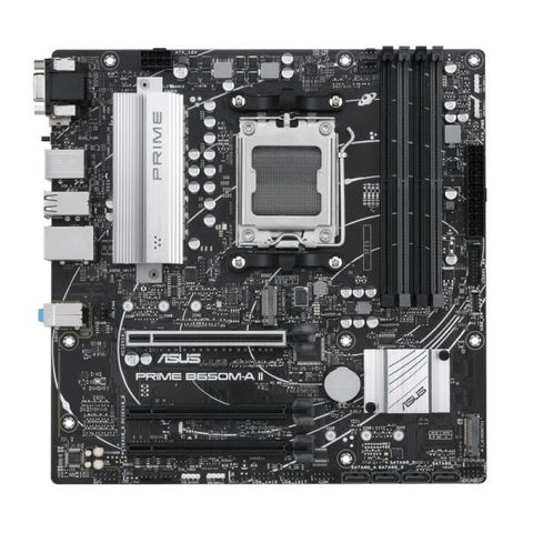 TARJETA MADRE ASUS PRIME B650M-A II AM5 MICRO-ATX DDR5 90MB1EH0-M0EAY0 NEGRO