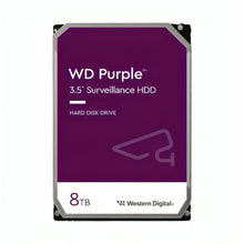 HD INTERNO 8TB WESTERN DIGITAL PURPLE WD85PURZ SATA III 5640 RPM CACHÉ 256 MB / OPTIMIZADO PARA VIDEOVIGILANCIA