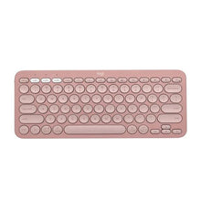 TECLADO  LOGITECH PEBBLE KEYS 2 K380S MEMBRANA INALÁMBRICO BLUETOOTH ESPAÑOL 920-011785 ROSADO