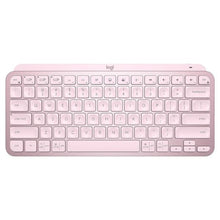 TECLADO LOGITECH MX KEYS MINI MEMBRANA INALÁMBRICO BLUETOOTH INGLÉS 920-010474 ROSADO