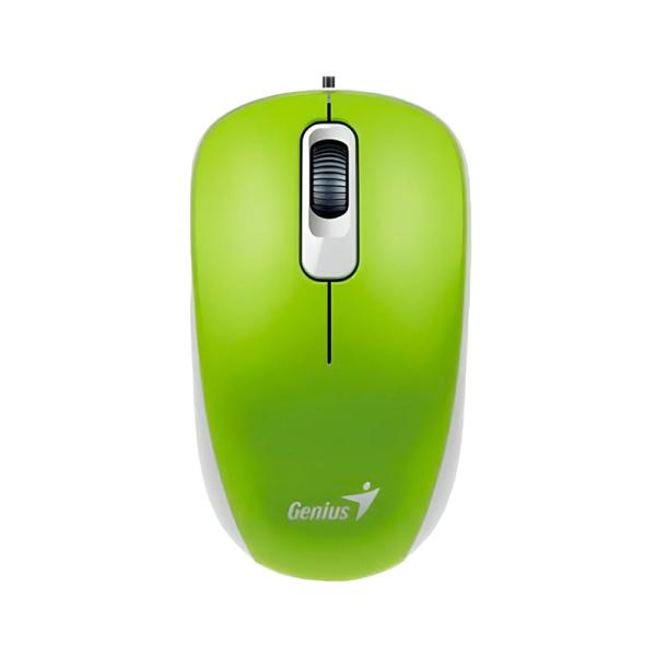 MOUSE GENIUS RS2 DX-110 ALÁMBRICO USB 1200 DPI 31010116105 VERDE