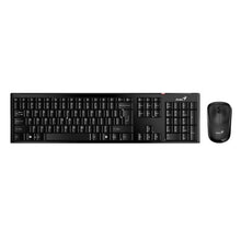 TECLADO Y MOUSE SLIMSTAR 8000SE INALAMBRICO 2.4 GHZ ESPAÑOL 31340012407 NEGRO