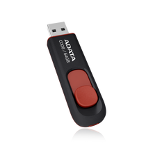 MEMORIA USB ADATA C008 | 32GB  | USB 2.0 | BLACK+RED