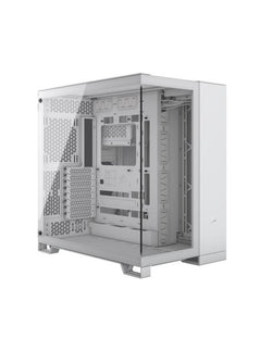 CASE GAMING RGB CORSAIR 6500X MID TOWER SIN VENTILACIÓN INCLUIDA CC-9011258-WW BLANCO