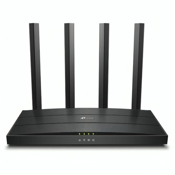 ROUTER TP LINK ARCHER AX12 US AX1500 DUAL BAND 2.4/5 GHZ 1500 MBPS WIFI 6 PUERTOS WAN / LAN NEGRO