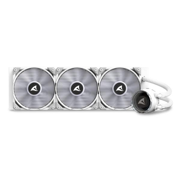 ENFRIAMIENTO LIQUIDO SHARKOON S90 RGB AIO 360MM 4044951038619 BLANCO