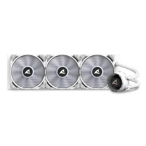 ENFRIAMIENTO LIQUIDO SHARKOON S90 RGB AIO 360MM 4044951038619 BLANCO