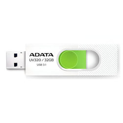 MEMORIA USB 32GB ADATA UV320 USB-A / USB-C 3.2 GEN 1 AUV320-32G-RWHGN BLANCO / VERDE