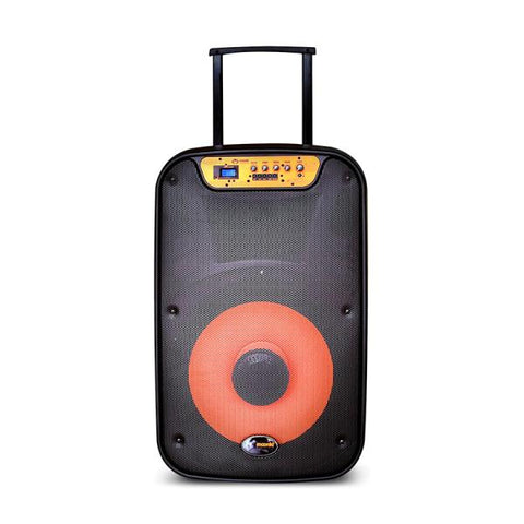 PARLANTE RGB MOONKI WAIKIKI MS-115B 100W BLUETOOTH CON TRIPODE NEGRO