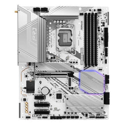 TARJETA MADRE ASROCK Z890 PRO RS WIFI LGA 1851 ATX DDR5 BLANCO