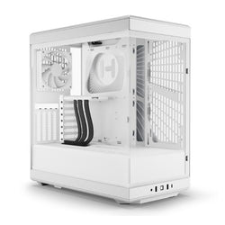 CASE GAMING HYTE Y40 MID TOWER VENTILADORES 2 DE 120MM CON VIDRIO LATERAL Y FRONTAL CS-HYTE-Y40-WW BLANCO