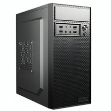 CASE CM24KTRA001C MINI TOWER SIN VENTILACIÓN INCLUIDA CON PANEL LATERAL Y CON FUENTE DE PODER 600W NEGRO