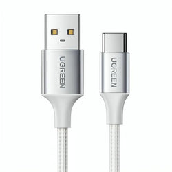 CABLE UGREEN US288 USB-A 2.0 A USB-C 1M 60131 BLANCO