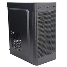 CASE CM05Q1RA001C MINI TOWER SIN VENTILACIÓN INCLUIDA CON PANEL LATERAL Y CON FUENTE DE PODER 600W NEGRO