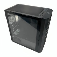 CASE GAMING RGB EAGLE WARRIOR CG06AKRA001C MINI TOWER SIN VENTILACIÓN INCLUIDA CON VIDRIO LATERAL Y MALLA FRONTAL NEGRO