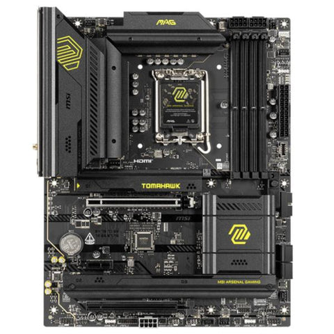 TARJETA MADRE MSI MAG B860 TOMAHAWK WIFI LGA1851 ATX DDR5 911-7E39-001 NEGRO NEGRO