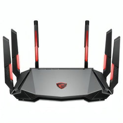 ROUTER GAMING MSI RADIX AXE6600 TRI-BAND WIFI 6E PUERTOS WAN/LAN / LAN / USB 302-8ZD00UU-000 NEGRO