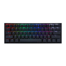 TECLADO GAMING RGB DUCKY ONE 2 PRO MINI MECÁNICO USB-C ESPAÑOL SWITCH PLATEADO DKON2061ST-PESPDAZT2 NEGRO