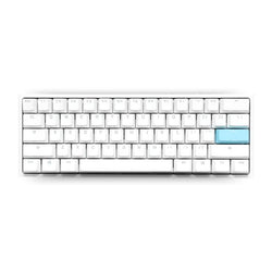 TECLADO GAMING RGB DUCKY ONE 2 PRO MINI MECÁNICO USB-C ESPAÑOL SWITCH ROJO DKON2061ST-RESPDWWT2 BLANCO