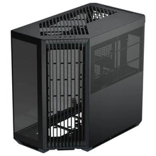 CASE APNX V1-BK-V1 MID TOWER SIN VENTILACIÓN INCLUIDA CON VIDRIO LATERAL Y MALLA FRONTAL ANGULADA APCM-VI01003.11 NEGRO