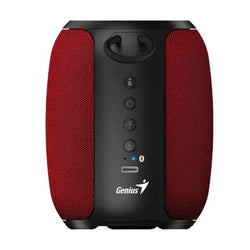 PARLANTE GENIUS SP-915BT 5W BLUETOOTH / USB-C 31730052403 NEGRO / ROJO
