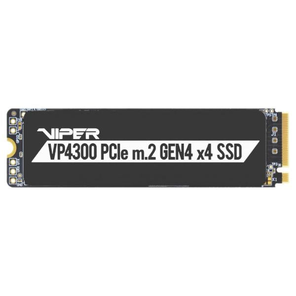 HD INTERNO  SOLIDO 2TB PATRIOT VP4300 M.2 2280 PCIE GEN4 X4 7400MB/S / 6800MB/S VP4300-2TBM28H NEGRO