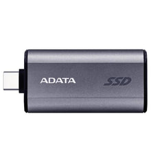 HD SOLIDO EXTERNO 500GB ADATA SC750 USB 3.2 GEN 2 TIPO C 1050 MB/S 1000 MB/S SC750-500G-CCBK GRIS