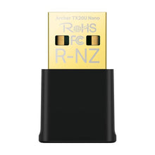 ADAPTADOR INALAMBRICO TP LINK ARCHER TX20U NANO(US) USB WIFI 6 5 GHZ MU-MIMO