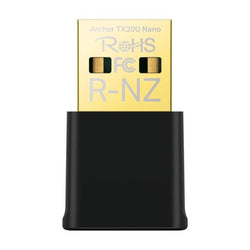 ADAPTADOR INALAMBRICO TP LINK ARCHER TX20U NANO(US) USB WIFI 6 5 GHZ MU-MIMO