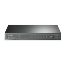 SWITCH TP LINK SG2210P(UN) 8 PUERTOS POE+ 2 RANURAS SFP 10/100/1000 MBPS ADMINISTRABLE NEGRO
