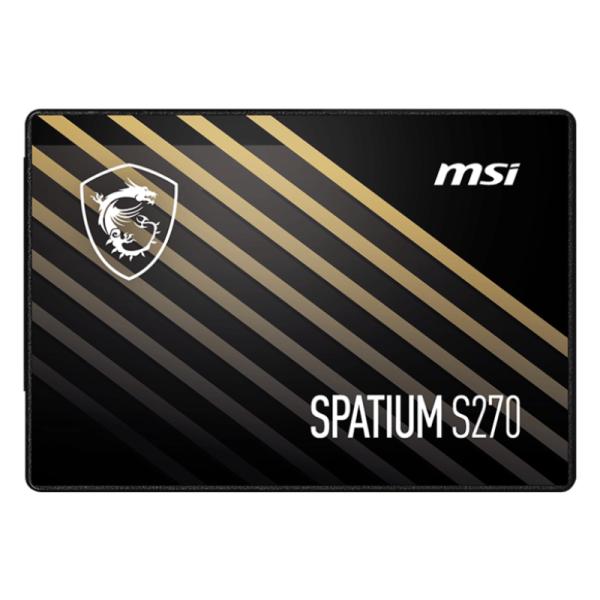 HD INTERNO SOLIDO 960GB MSI SPATIUM S270 2.5" SATA III 500MB/S / 450MB/S S78-440P130-P83 NEGRO