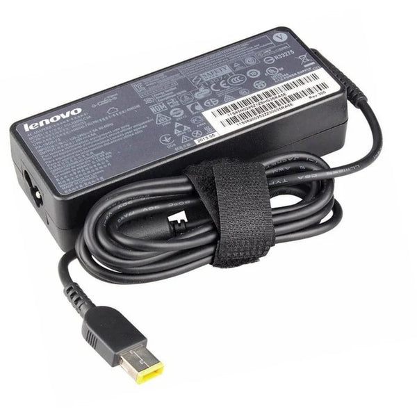 CARGADOR ORIGINAL IBM LENOVO 90W / 20V / 4.5A / CONECTOR RECTANGULAR PUNTA AMARILLA