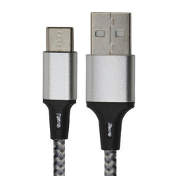 CABLE USB-C A USB-A 2.0 NOVA FAD31218002C CARGA RAPIDA 1.8M NYLON BLANCO